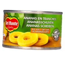 Del Monte ananasschijven of ananasstukjes op siroop